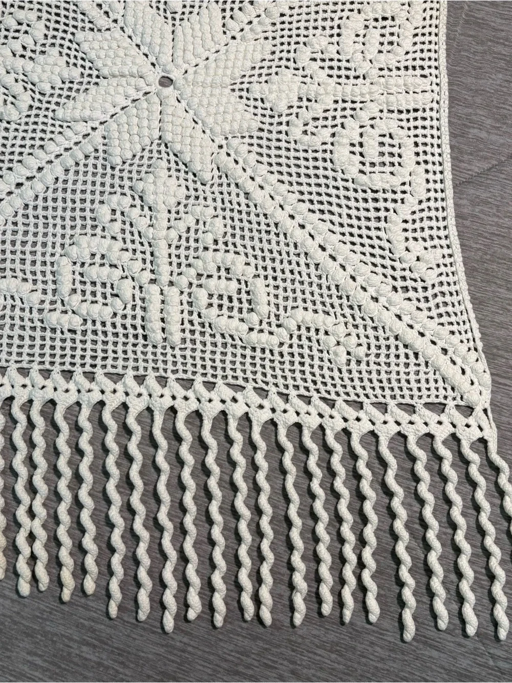 Handmade vintage crochet